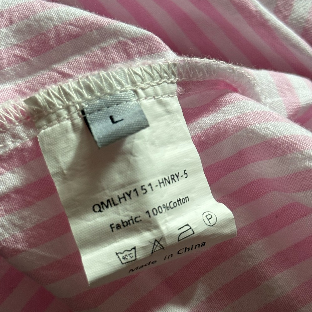 Elegant Pink Striped Maxi Dress - Picture 4 of 5